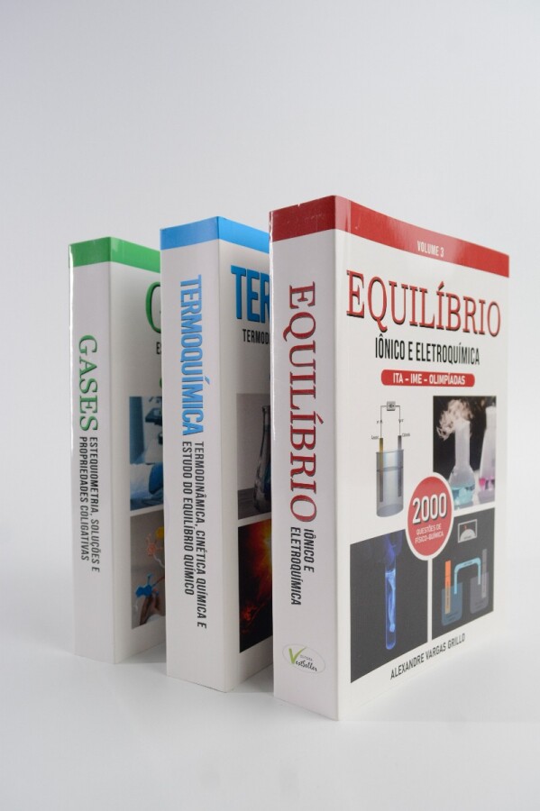 Coleção de Química - Alexandre Grillo - 3 Volumes