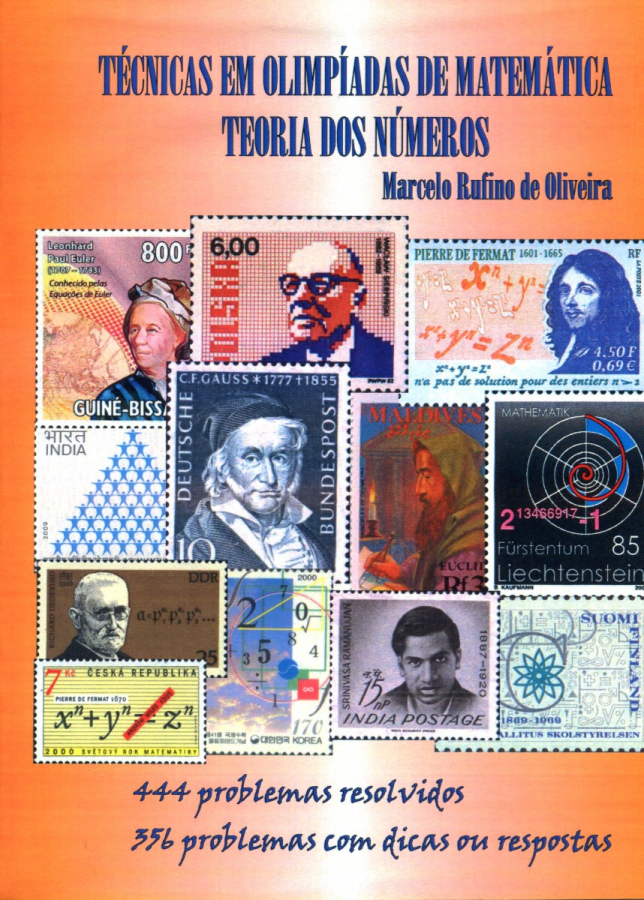 Combo com 3 volumes Olimpíadas de Matemática - Marcelo Rufino