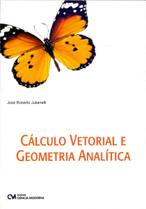 Cálculo Vetorial Geometria Analítica - José Roberto Julianelli 