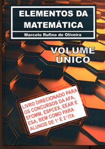 Elementos da Matemática - Volume único - Marcelo Rufino de Oliveira 