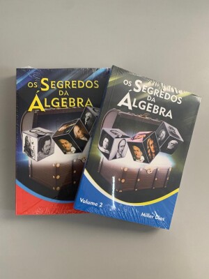 Combo Os Segredos da Álgebra para IME ITA - Miller Dias - Volumes 1 e 2